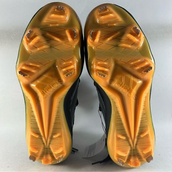 NEW Adidas Adizero Afterburner Mens Metal Baseball Cleats Gold Size 12 H00974 - Picture 7 of 8